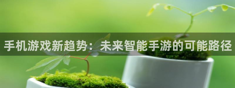 多彩娱乐平台官网客服电话：手机游戏新趋势：未来智能手游的可能
