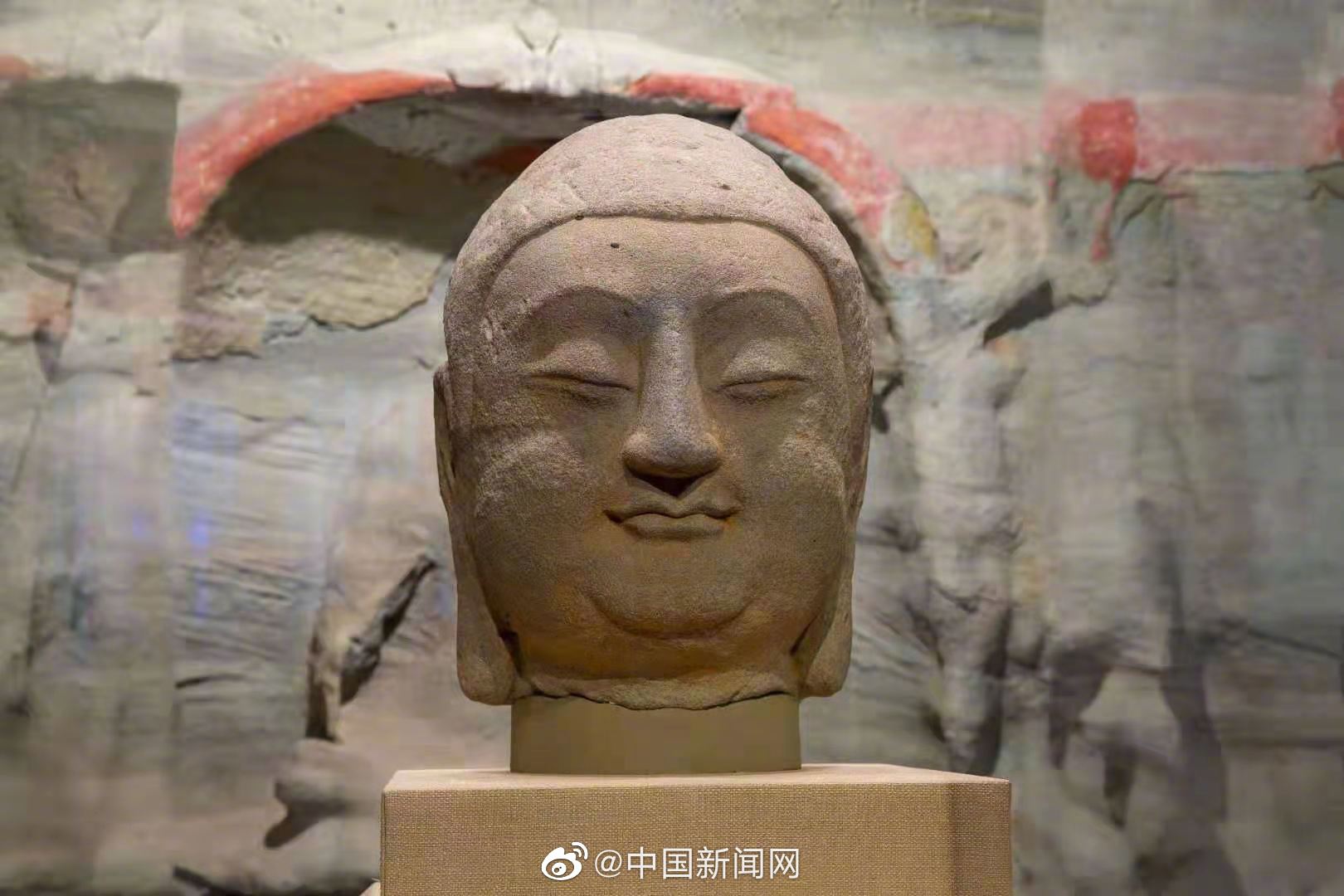 村民挖出1400年前佛首 博物馆方回应